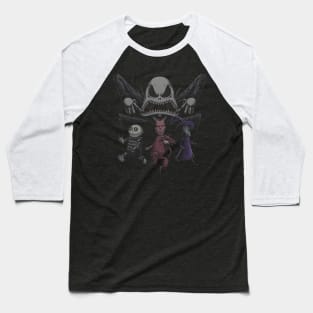 Scary Jack Baseball T-Shirt